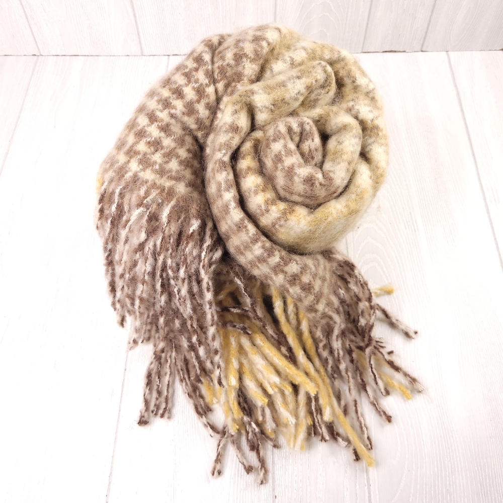 Threshold Faux Mohair Herringbone Throw Blanket - Picture 3 of 5